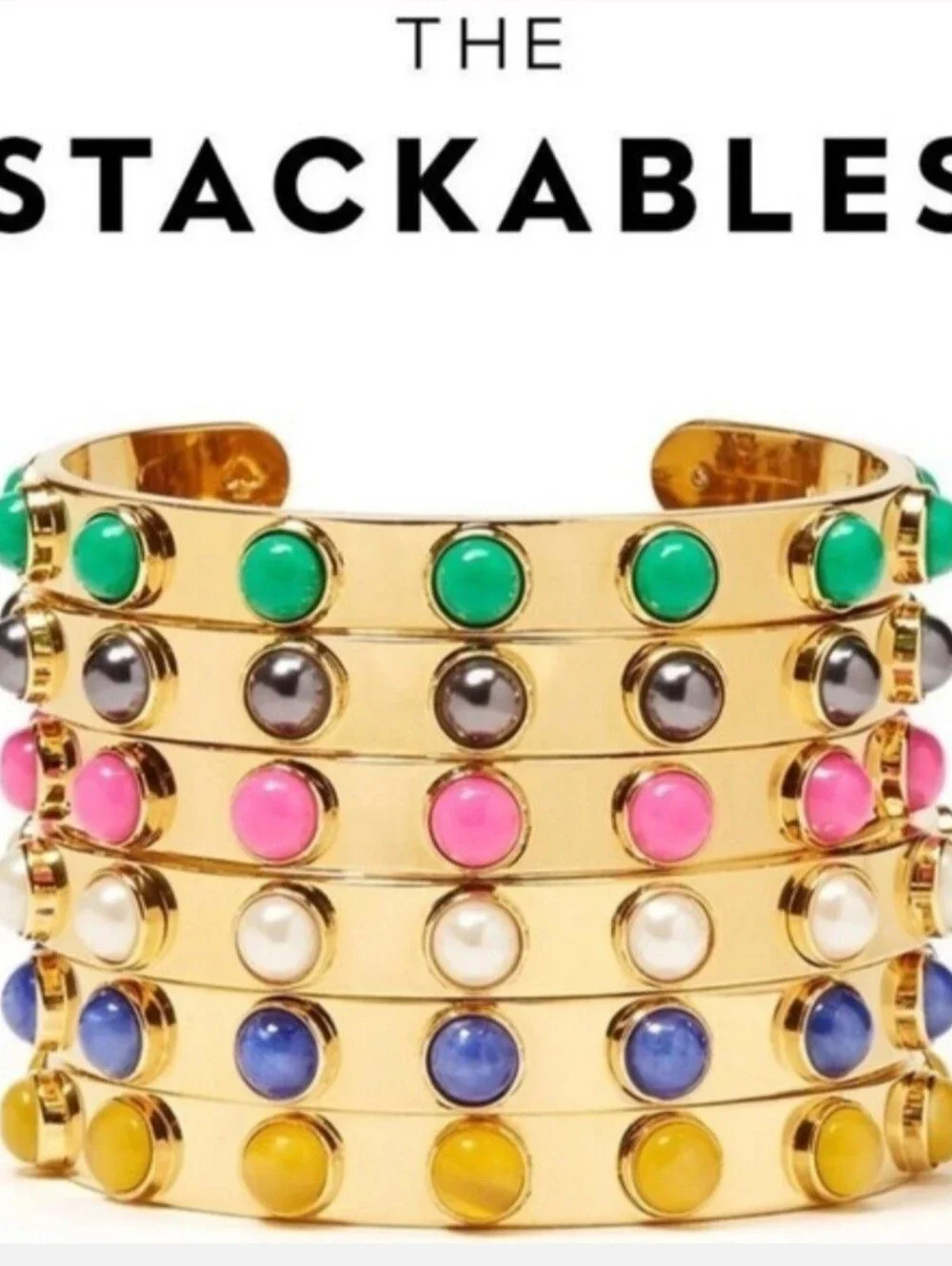 NWT Kate Spade tagalong cuff bracelet pearl - Picture 3 of 9